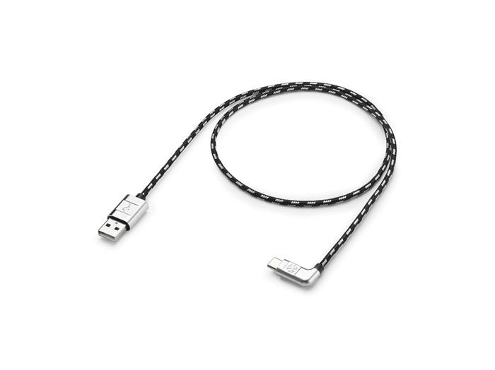 VW kabel 70cm (USB-A - vinklet USB-C) - UDGÅET
