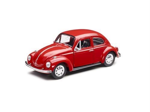 VW Beetle, rød, med tilbagekoblingsfunktion