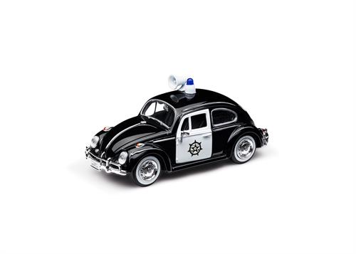 VW Beetle politibil i 1:24