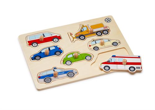 VW Puslespil, 7 stykker, til børn fra 12 måneder