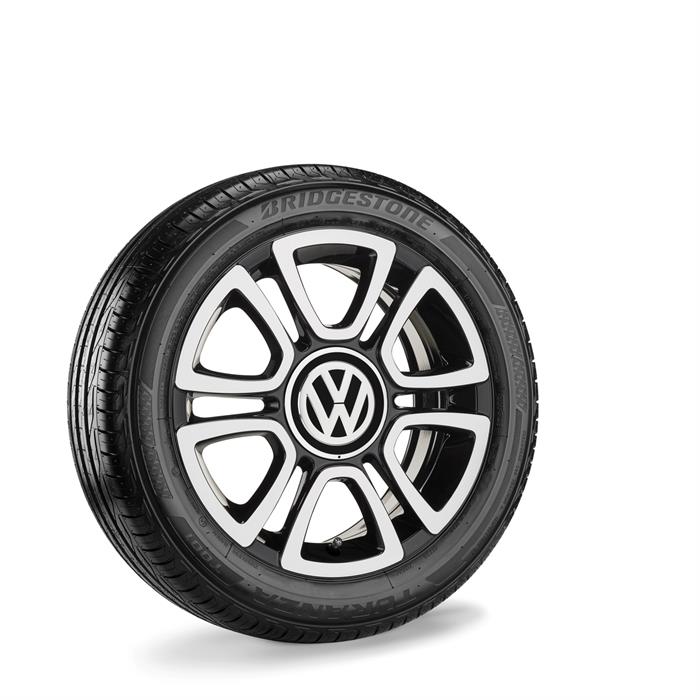 VW up! 16" Triangle Sommerkomplethjul (UDSOLGT PÅ SHOPPEN)