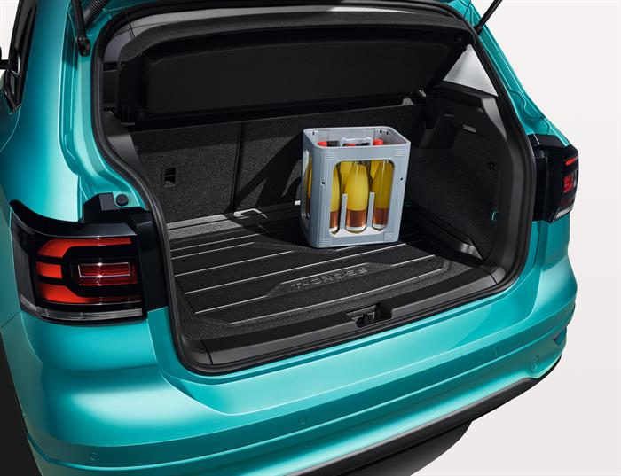 VW T-Cross Bagagerumsbakke i hård plast, til m. basis bagagerumsbund 