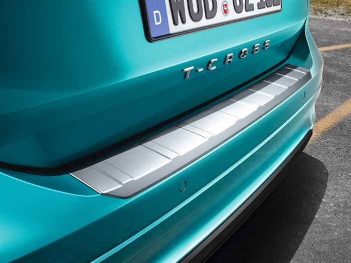 VW T-Cross Læssekantbeskyttelse i rustfrit stål-look