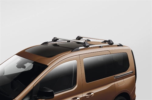 VW Caddy Lastholdere, til modeller med tagrails