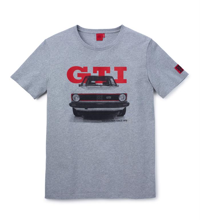 Herre T-shirt i Medium, "GTI 1976", fra GTI Collection (UDGÅET)