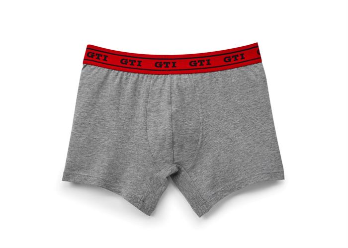 Lysegrå GTI Boxer shorts i Large til mænd (UDSOLGT PÅ SHOPPEN)