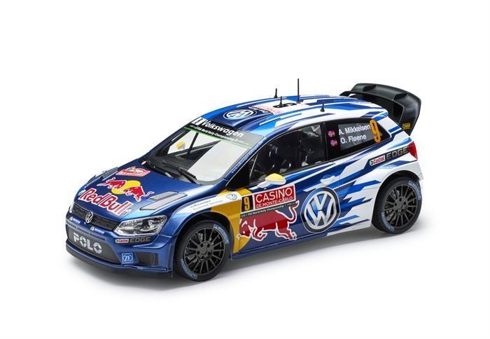 Polo WRC 1:18 modelbil (UDGÅET)
