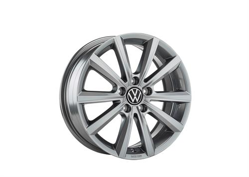 VW T-Roc 17" Merano vinteralufælge i Adamantium grå